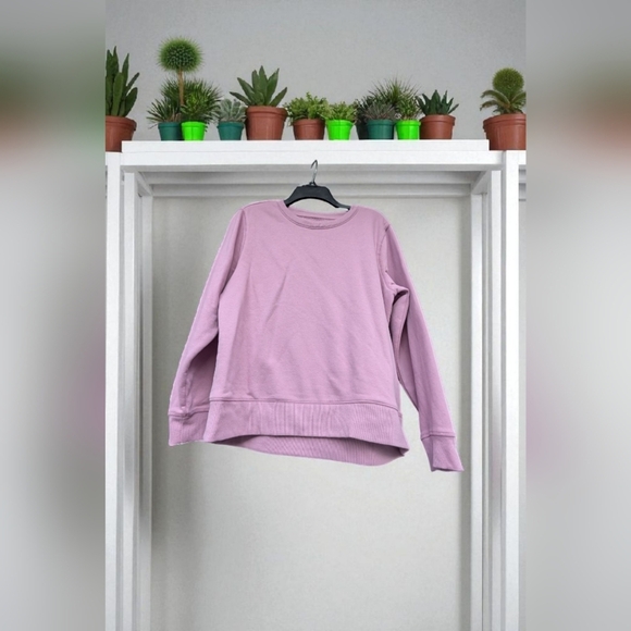 Tek Gear Ultrasoft Fleece Crewneck Sweatshirt Maiti Mauve, Size: L (EUC) - Picture 3 of 7
